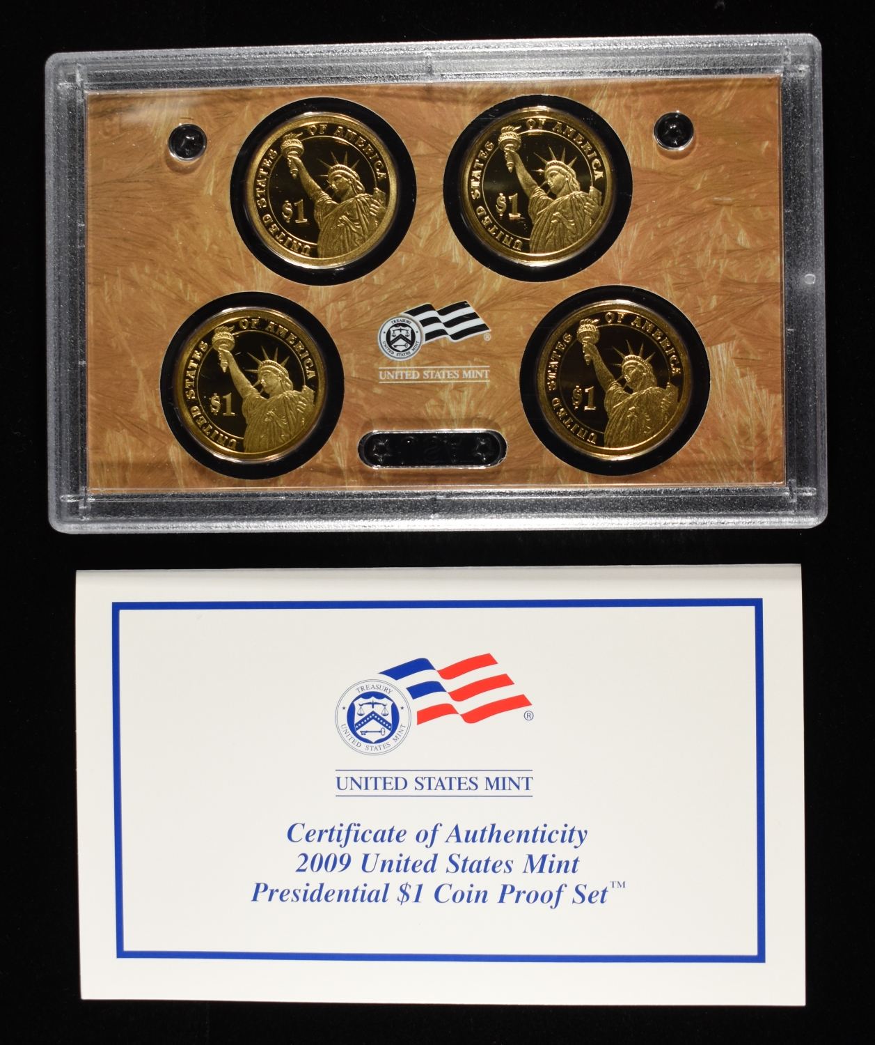 PRESIDENTIAL $1 PROOF SETS (3) 2007-2009