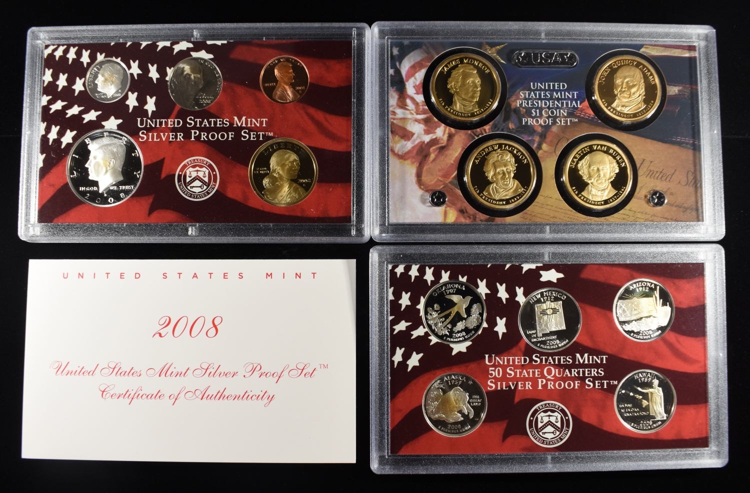 2008 US SILVER PROOF SET