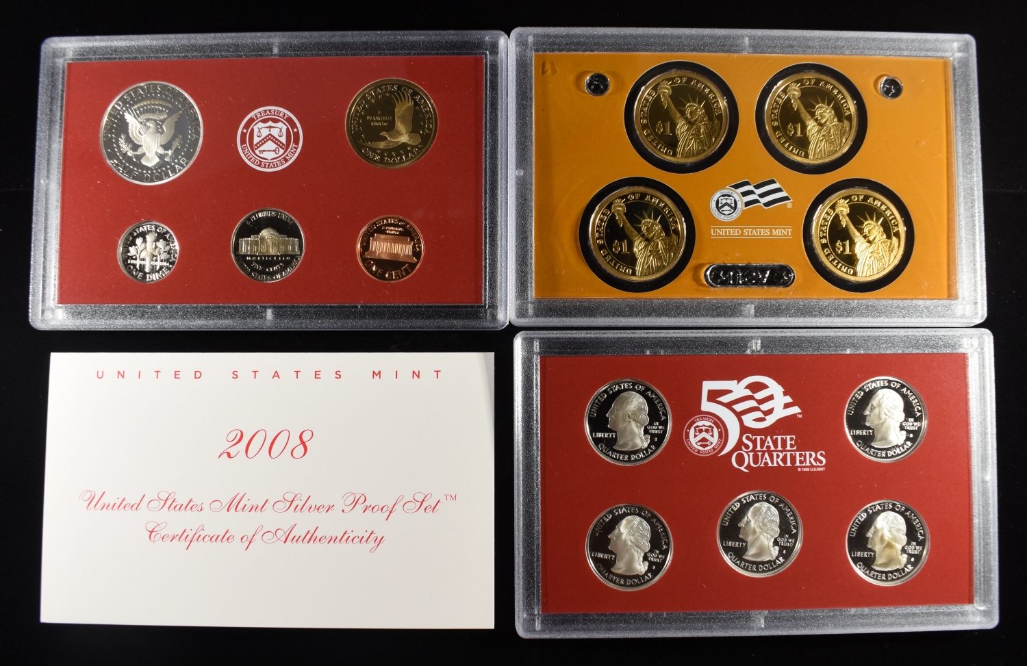 2008 US SILVER PROOF SET