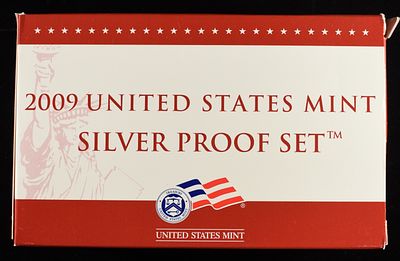 2009 US SILVER PROOF SET. CHECK OUT OUR UPCOMING AUCTIONS ESTIMATE $150 - $200.