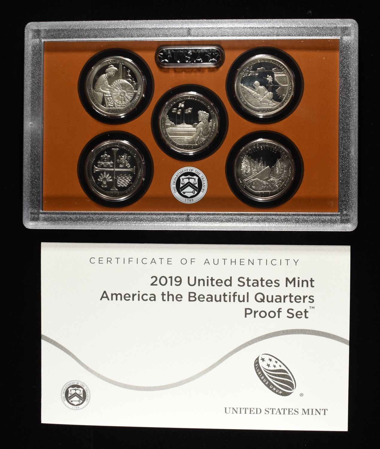 2009, 13, 14, 18 & 19 QUARTER PROOF SETS