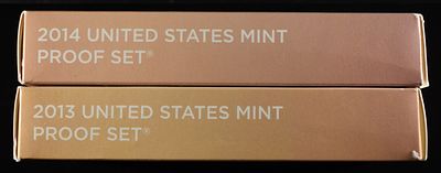 2013-2014 US PROOF SETS. WEEKLY COIN & CURRENCY AUCTIONS ESTIMATE $100 - $150.