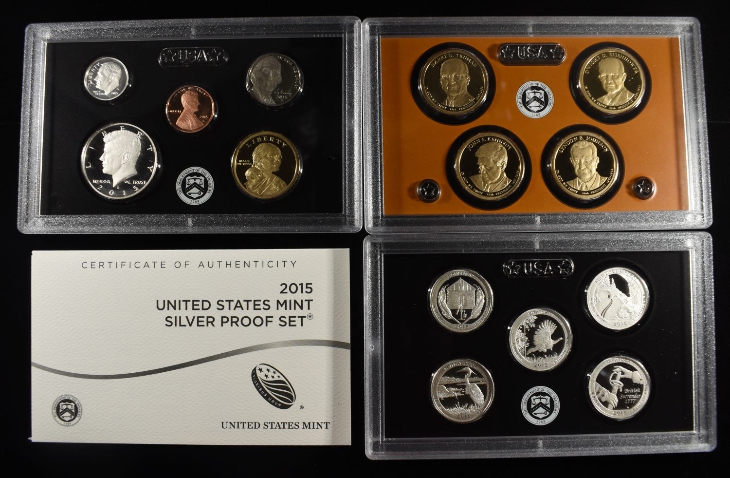 2015 US SILVER PROOF SET