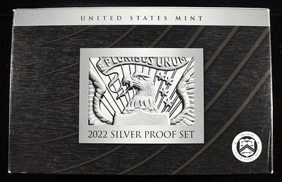 2022 SILVER PROOF SET. TOP RATED AUCTION HOUSE ESTIMATE $120 - $170.