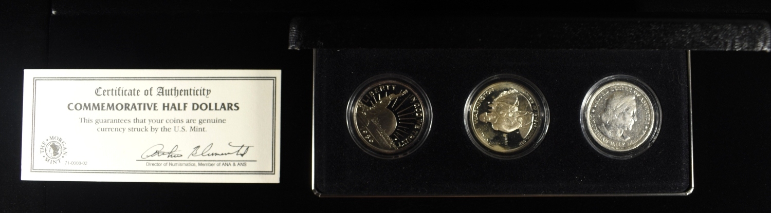 (3) HALF DOLLAR COMMEM SETS
