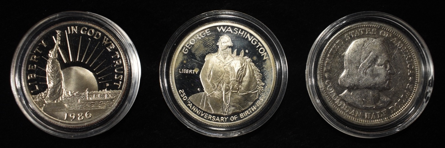 (3) HALF DOLLAR COMMEM SETS