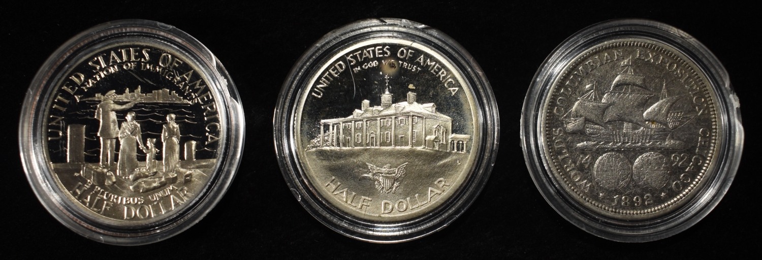 (3) HALF DOLLAR COMMEM SETS