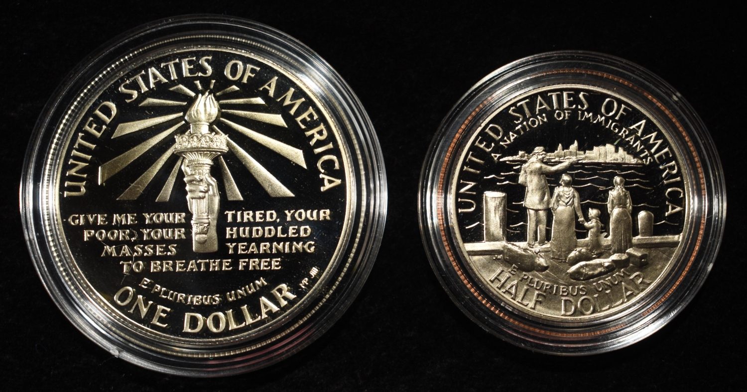 1986-S LIBERTY COMMEM SET