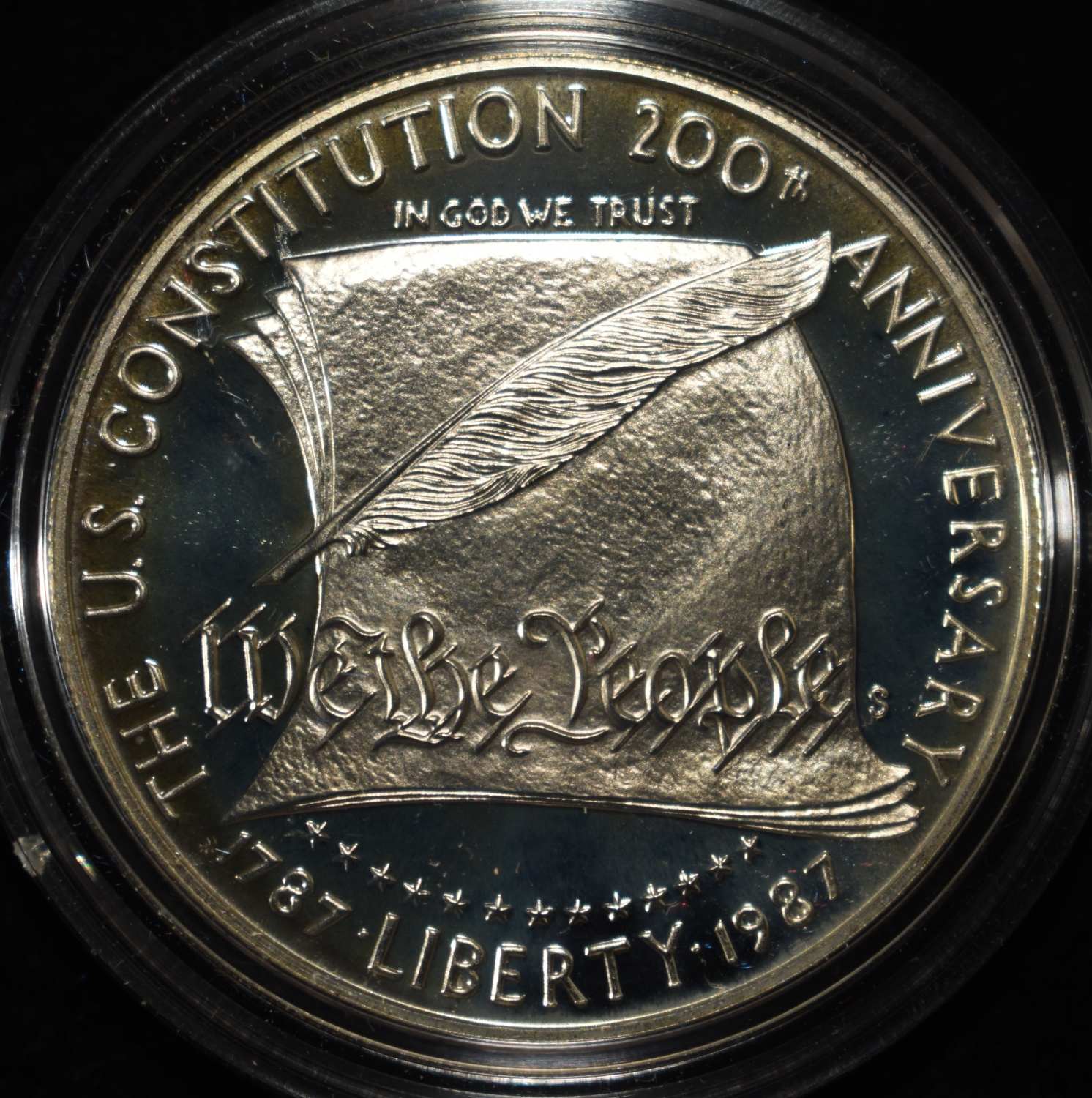 1987-S $1 COMMEM US CONSTITUTION