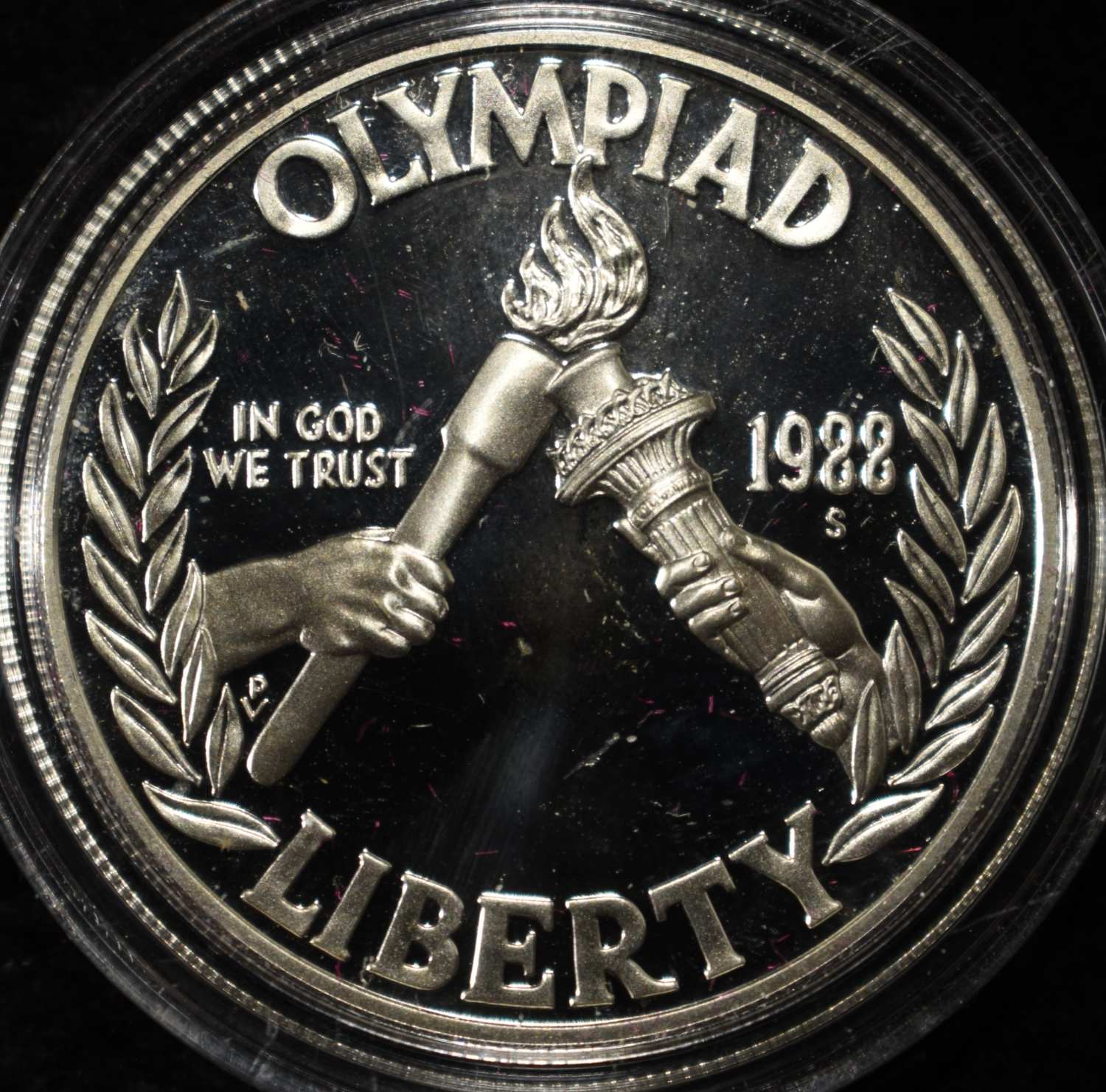 1988-S COMMEM $1 OLYMPIC
