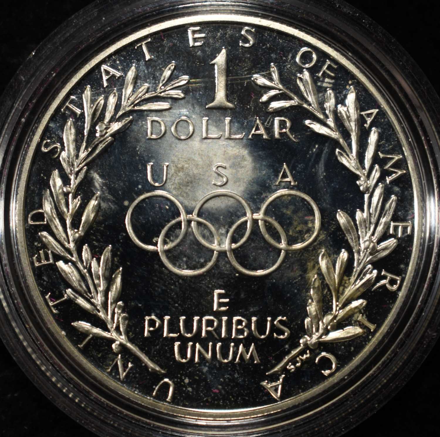 1988-S COMMEM $1 OLYMPIC