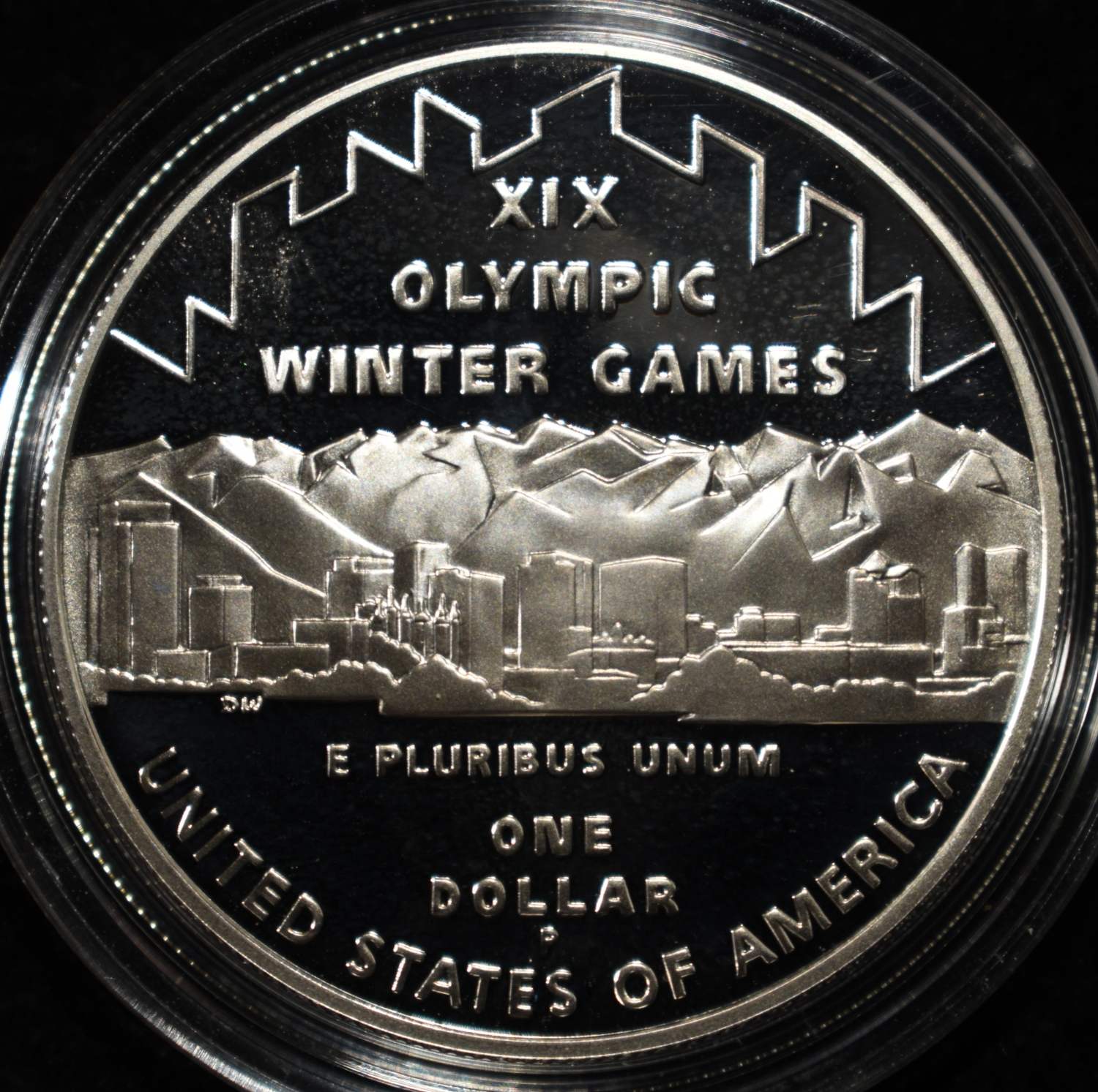 2002-P $1 COMMEM SALT LAKE