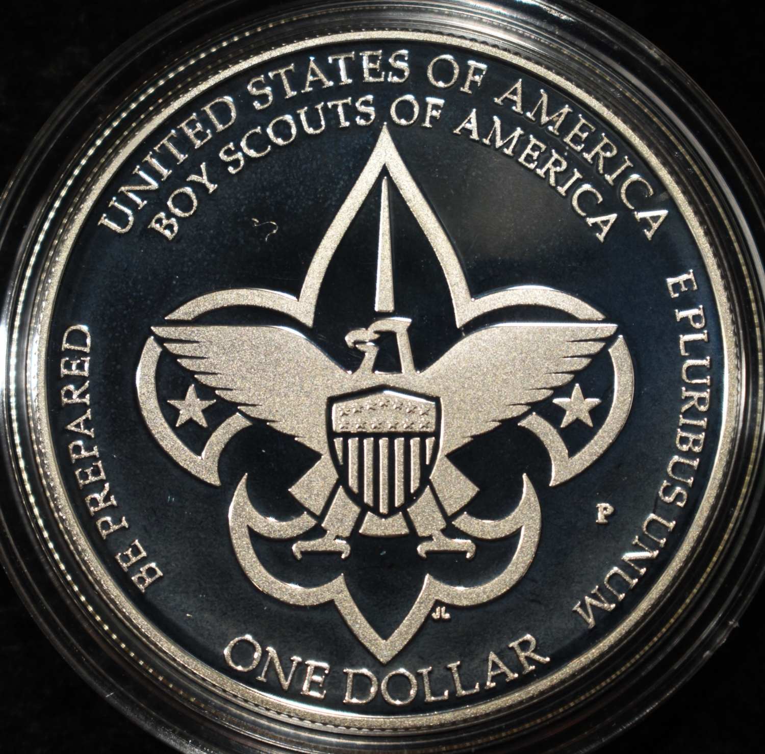 2010-P $1 COMMEM BOY SCOUTS OF AMERICA PROOF