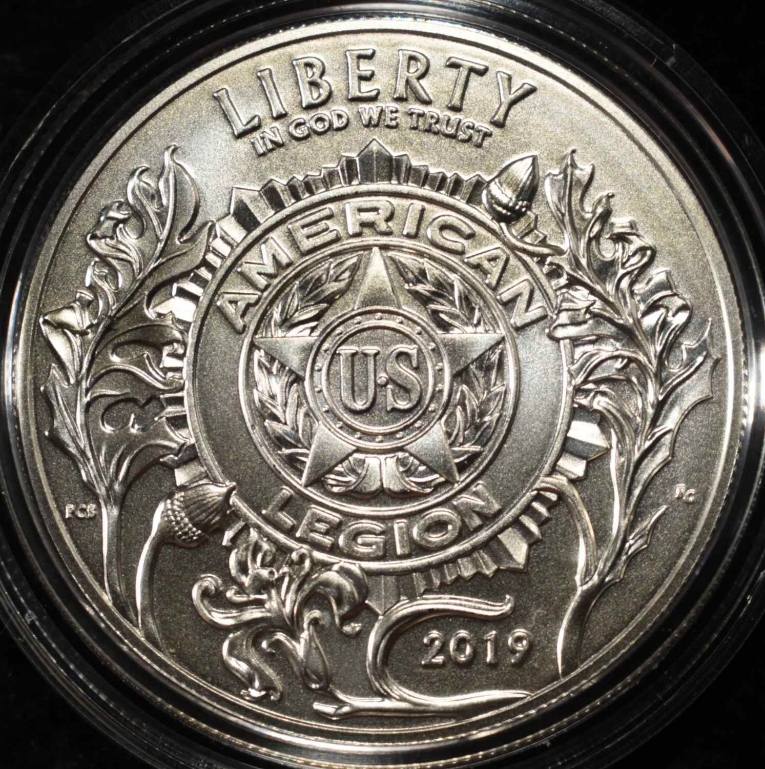 2019-P $1 COMMEM AMERICAN LEGION