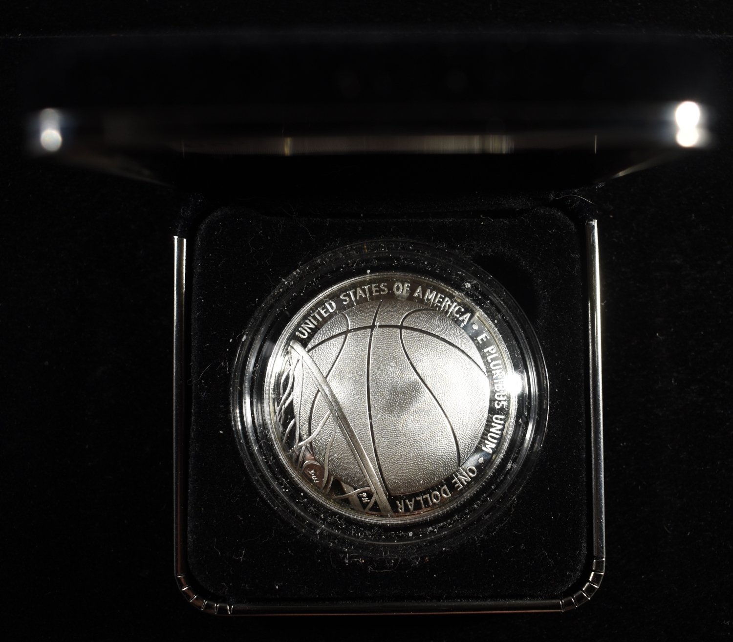 2020-P COMMEM $1 BASKETBALL HALL OF FAME PROOF