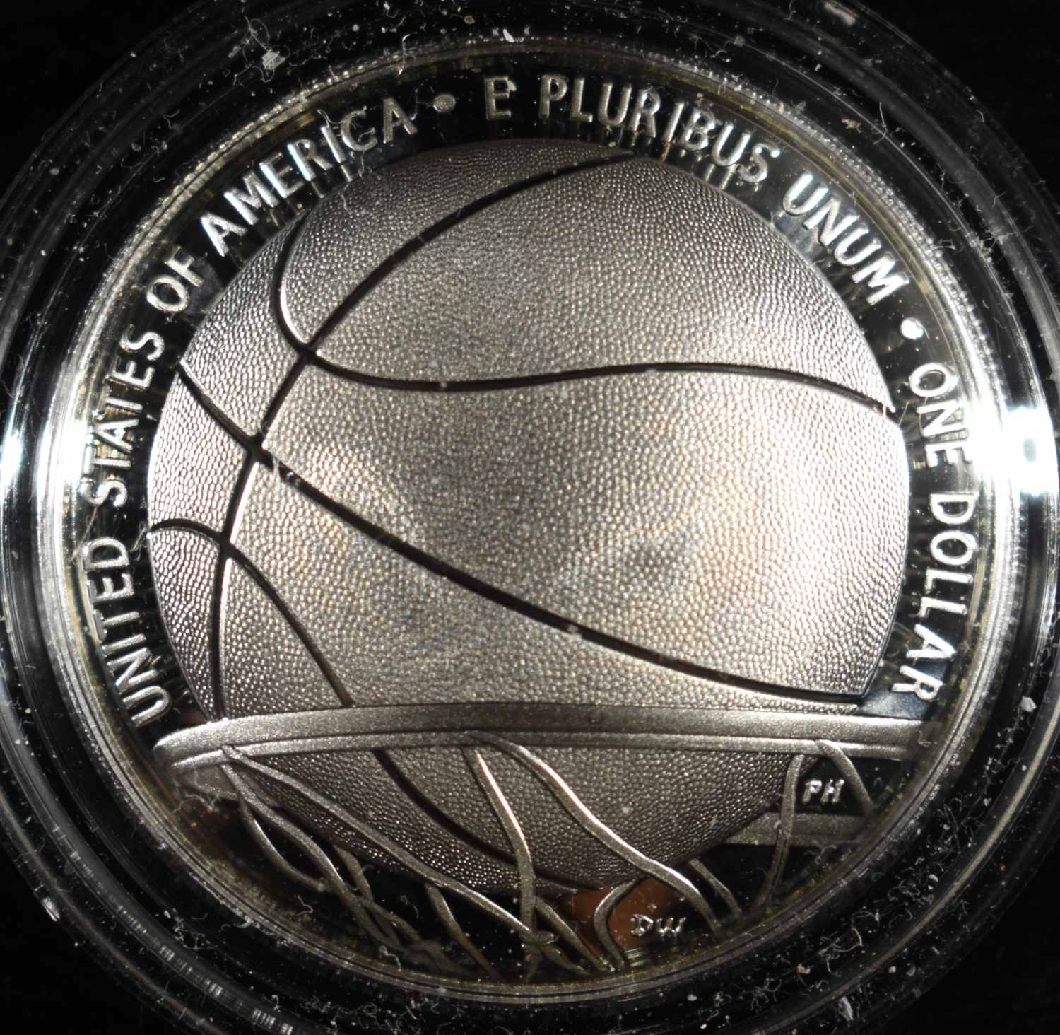 2020-P COMMEM $1 BASKETBALL HALL OF FAME PROOF