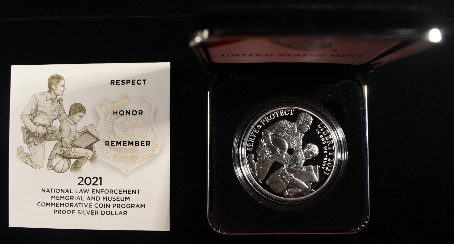 2021 $1 COMMEM NATIONAL LAW ENFORCEMENT MEMORIAL