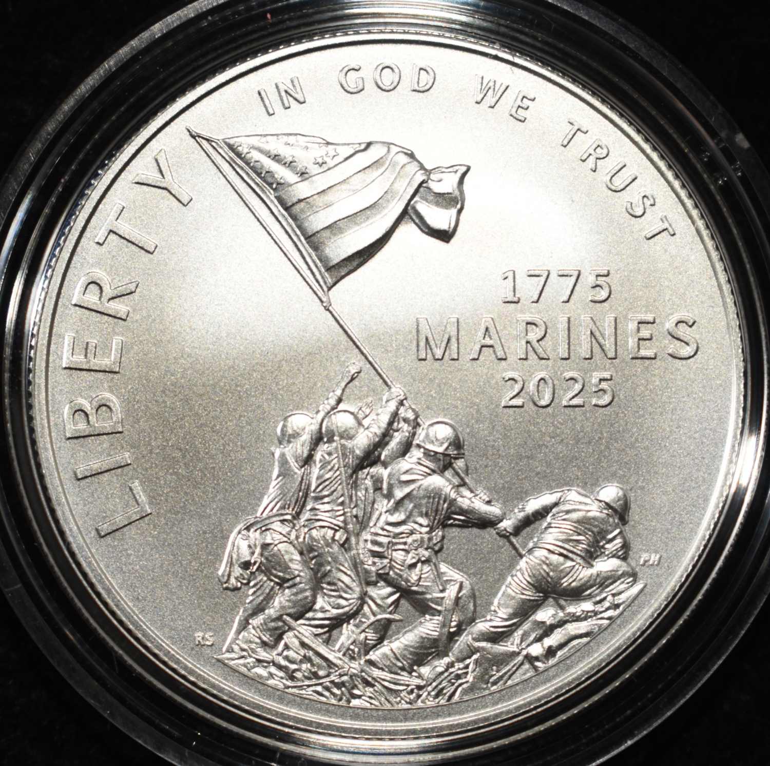 2025-P $1 COMMEM MARINE CORPS 250TH ANNIV