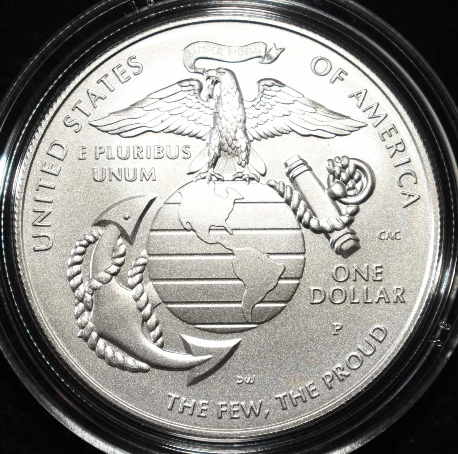 2025-P $1 COMMEM MARINE CORPS 250TH ANNIV