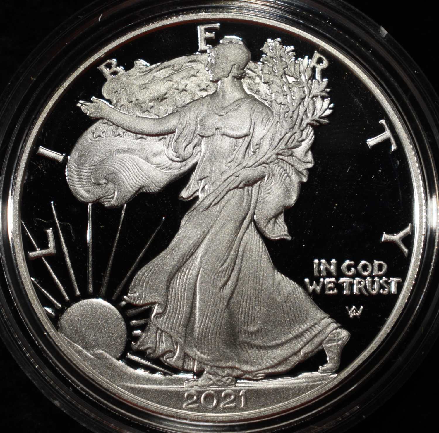 2021-W AMERICAN SILVER EAGLE PROOF