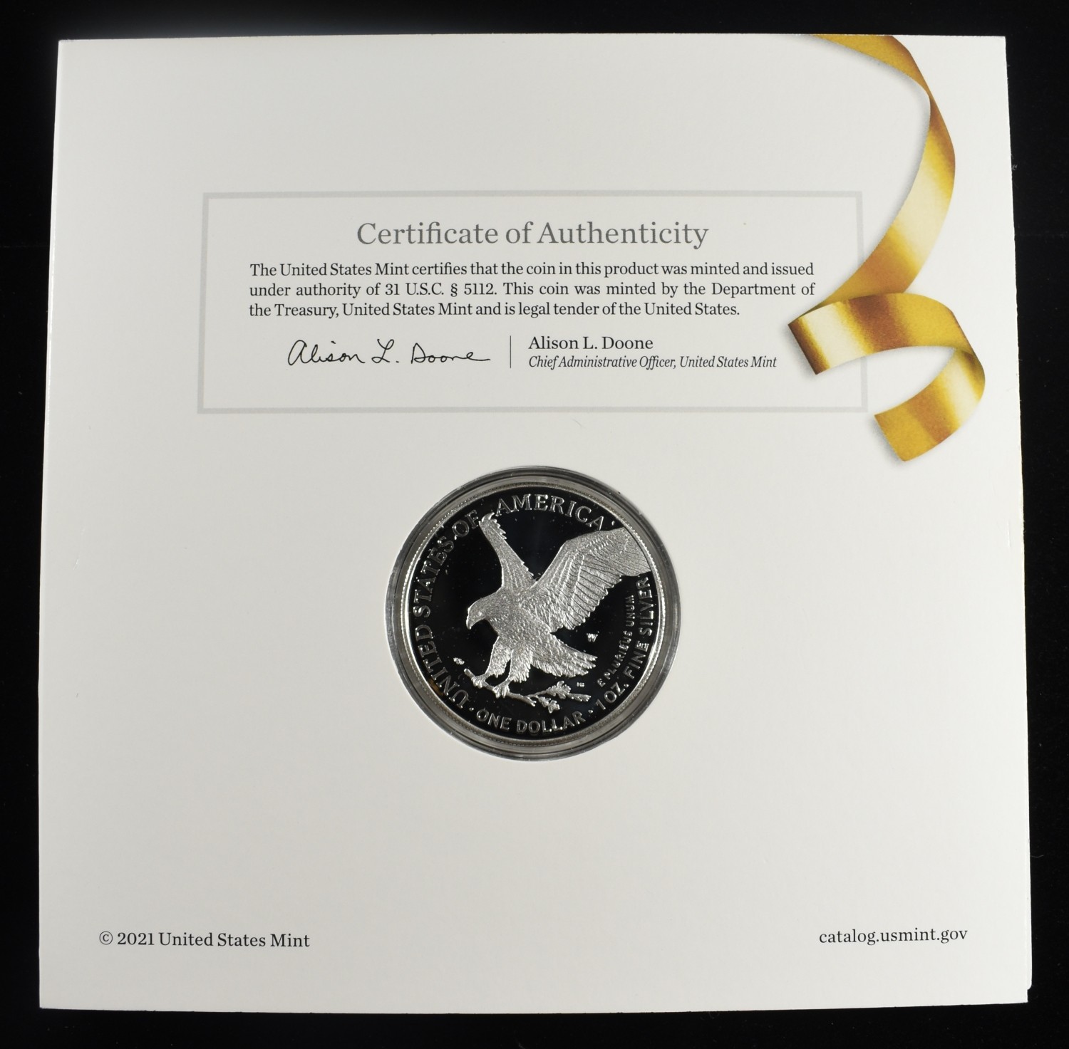 2022-W AMERICAN SILVER EAGLE PROOF