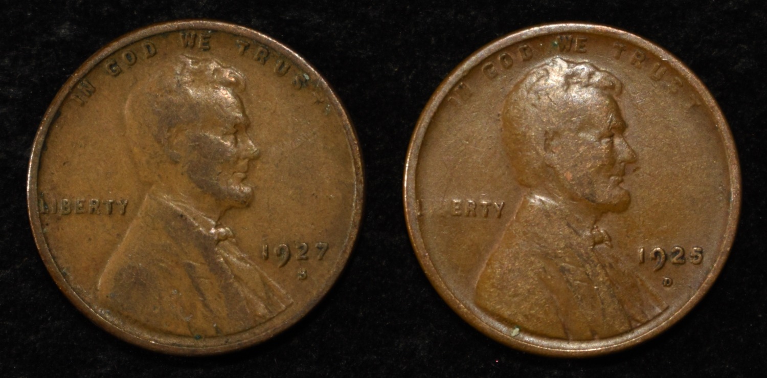 (73) WHEAT CENTS FROM THE 20'S