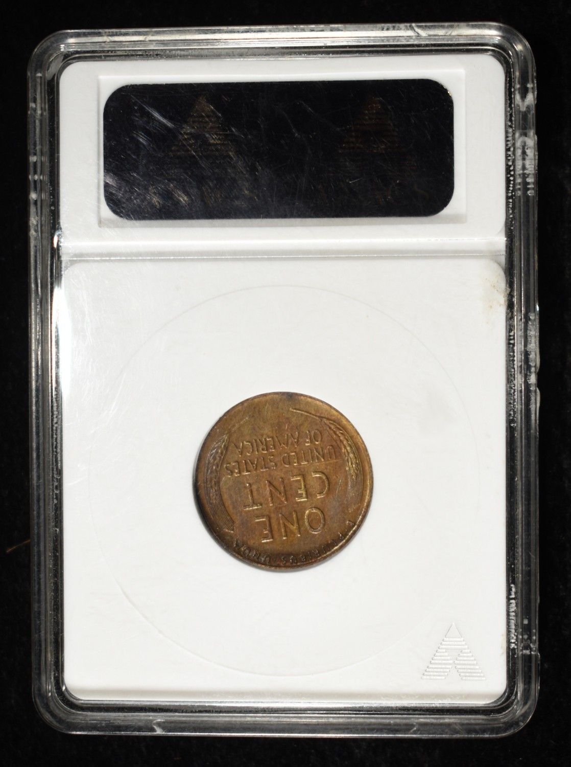 1955 DDO WHEAT CENT ANACS AU CLEANED