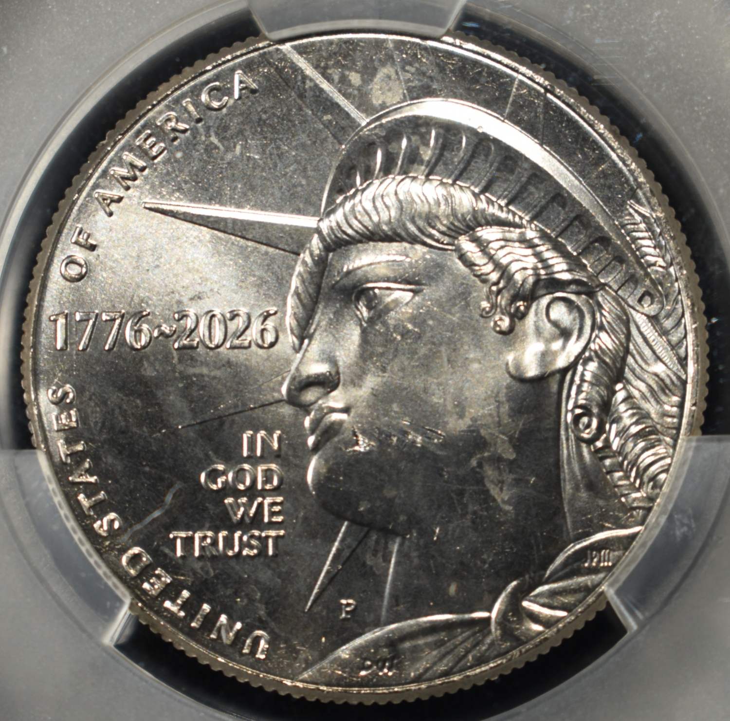 1776-2026-P 50C ENDURING LIBERTY CAC MS62