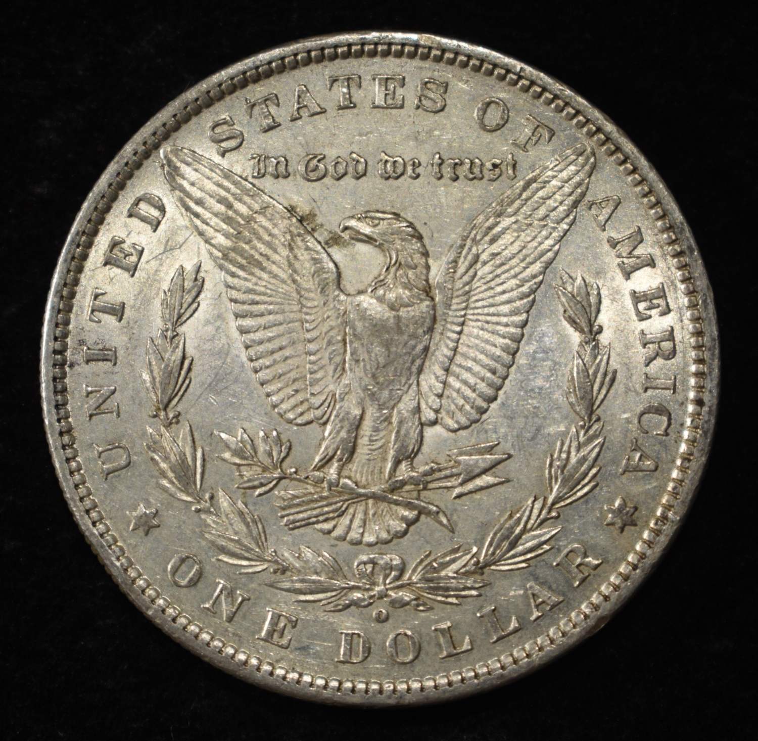 1880-O MORGAN DOLLAR XF/AU