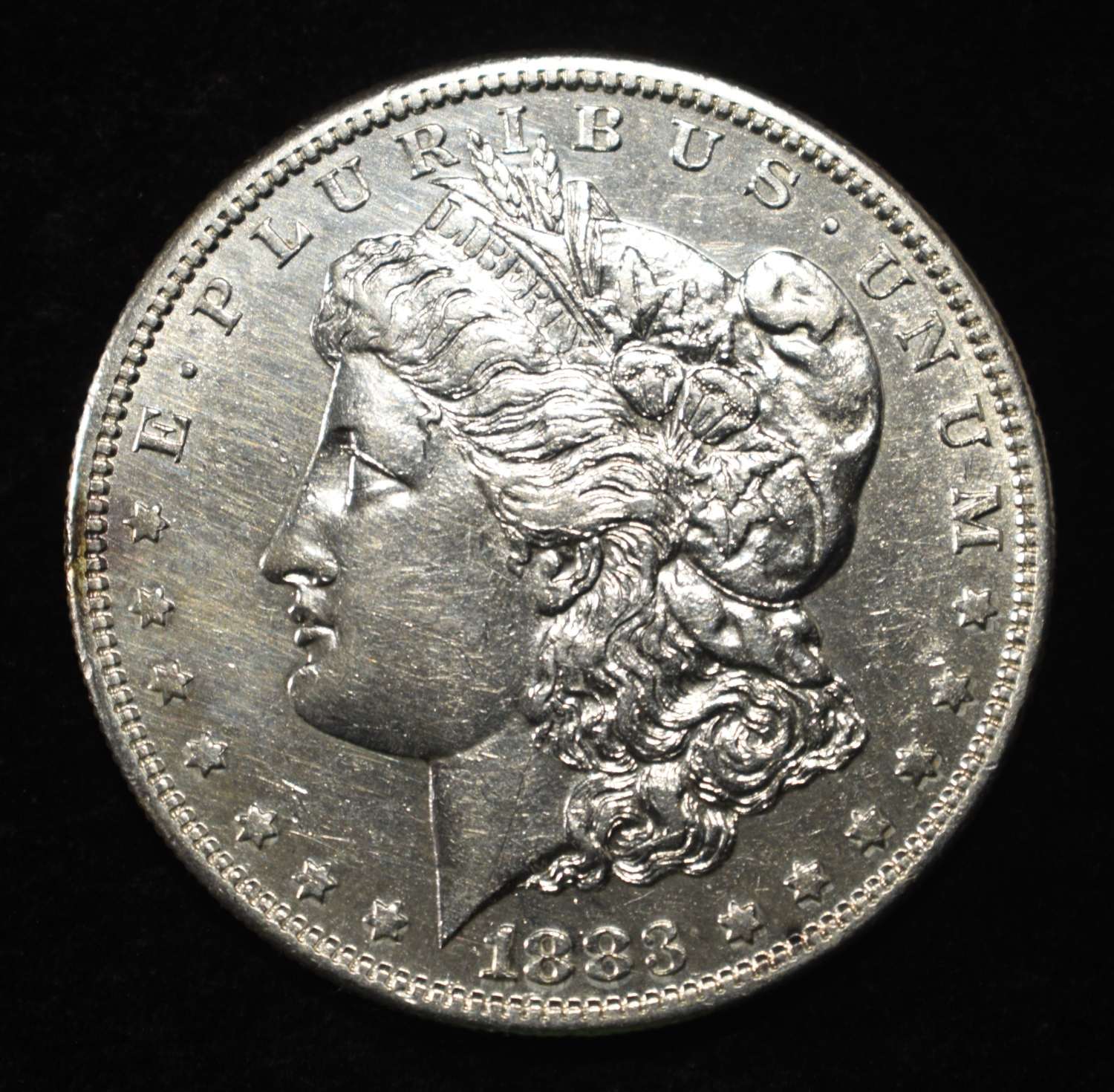 1883-S MORGAN DOLLAR AU/BU