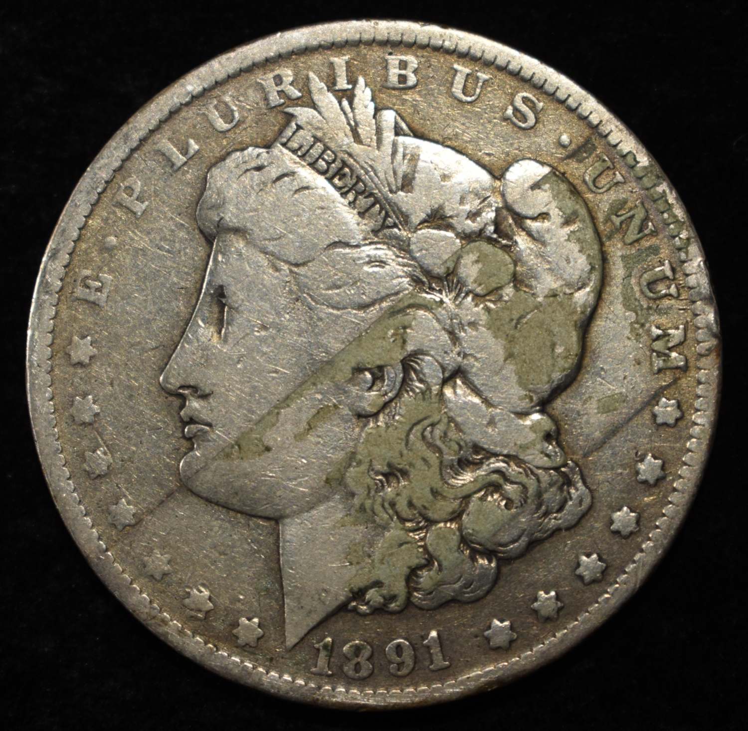 1891-O MORGAN DOLLAR