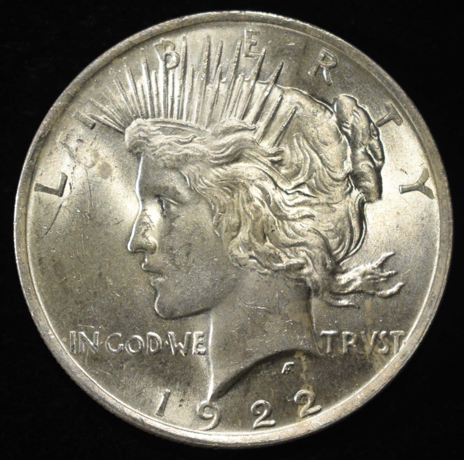 1922 PEACE DOLLAR CH BU