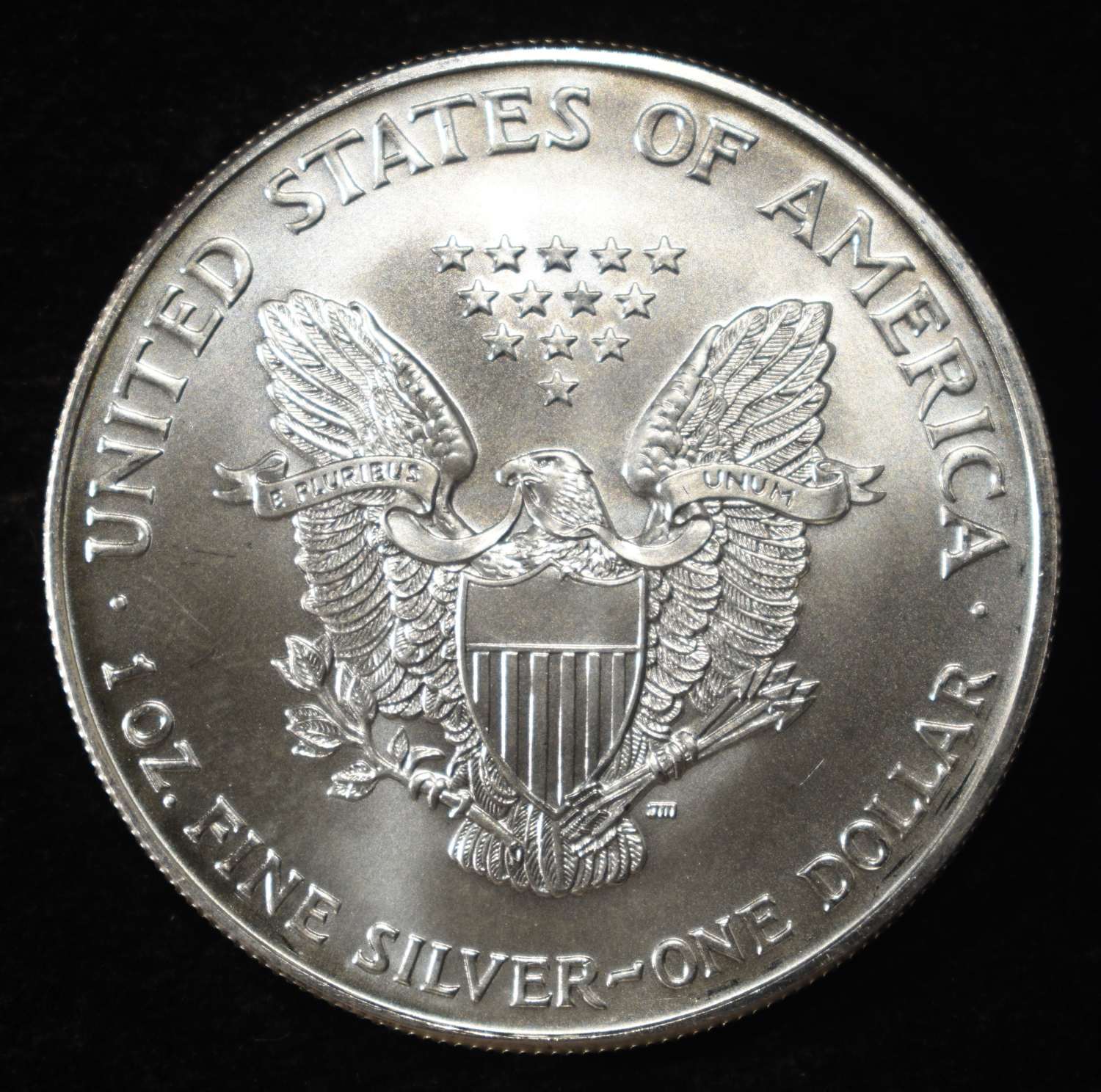 2002 AMERICAN SILVER EAGLE