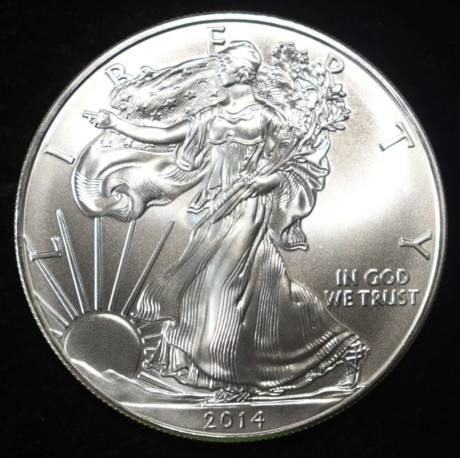 2014 AMERICAN SILVER EAGLE