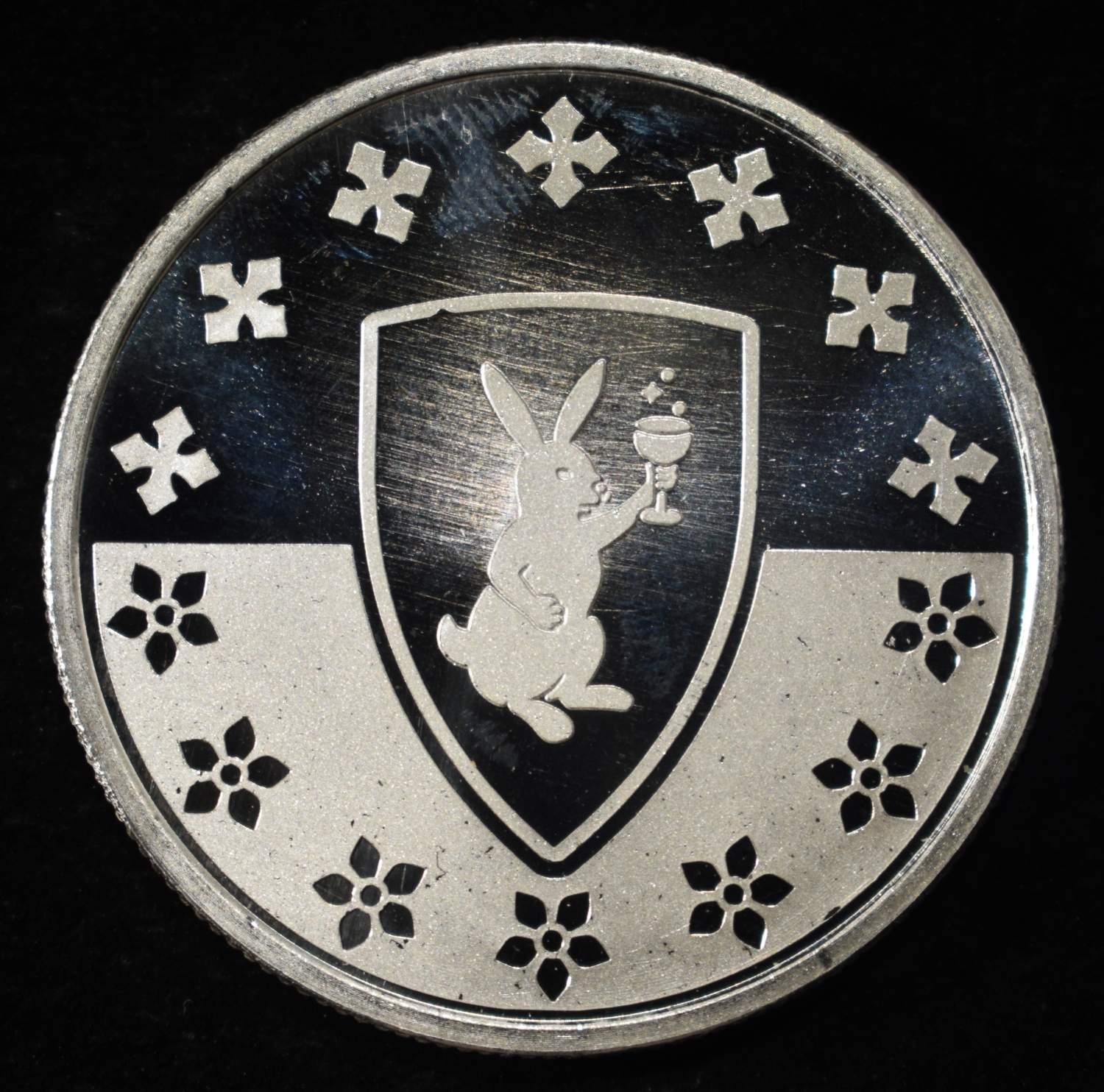 RABBIT 1 OZ .999 SILVER ROUND