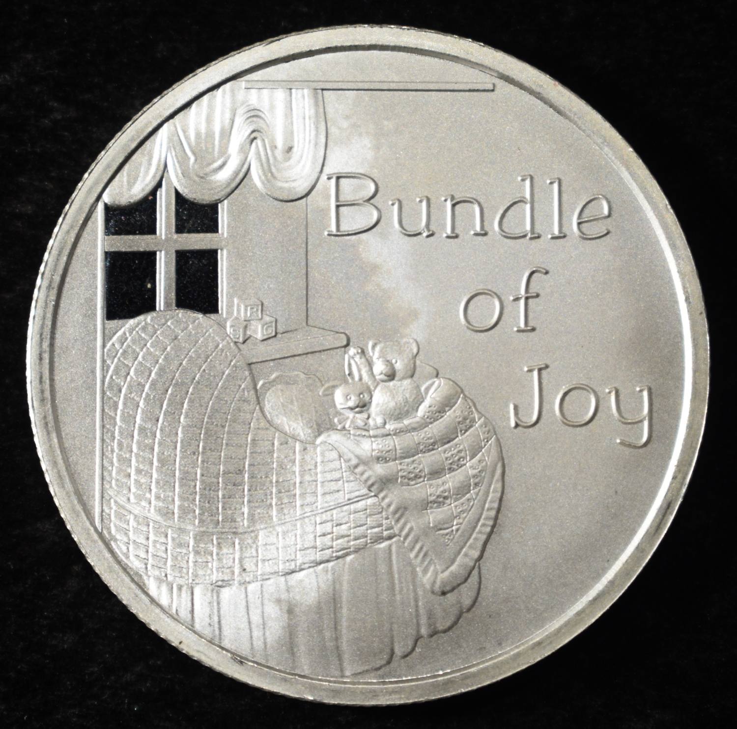 BUNDLE OF JOY 1 OZ .999 SILVER ROUND