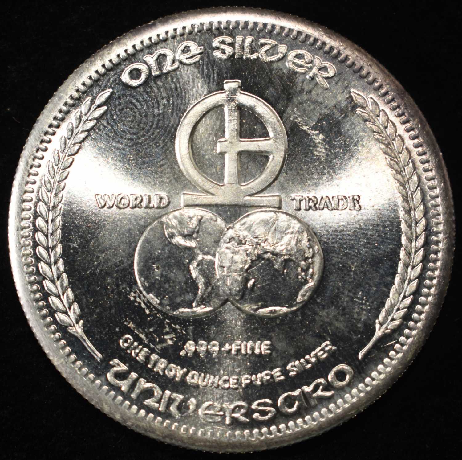 UNIVERSARO 1 OZ .999 SILVER ROUND