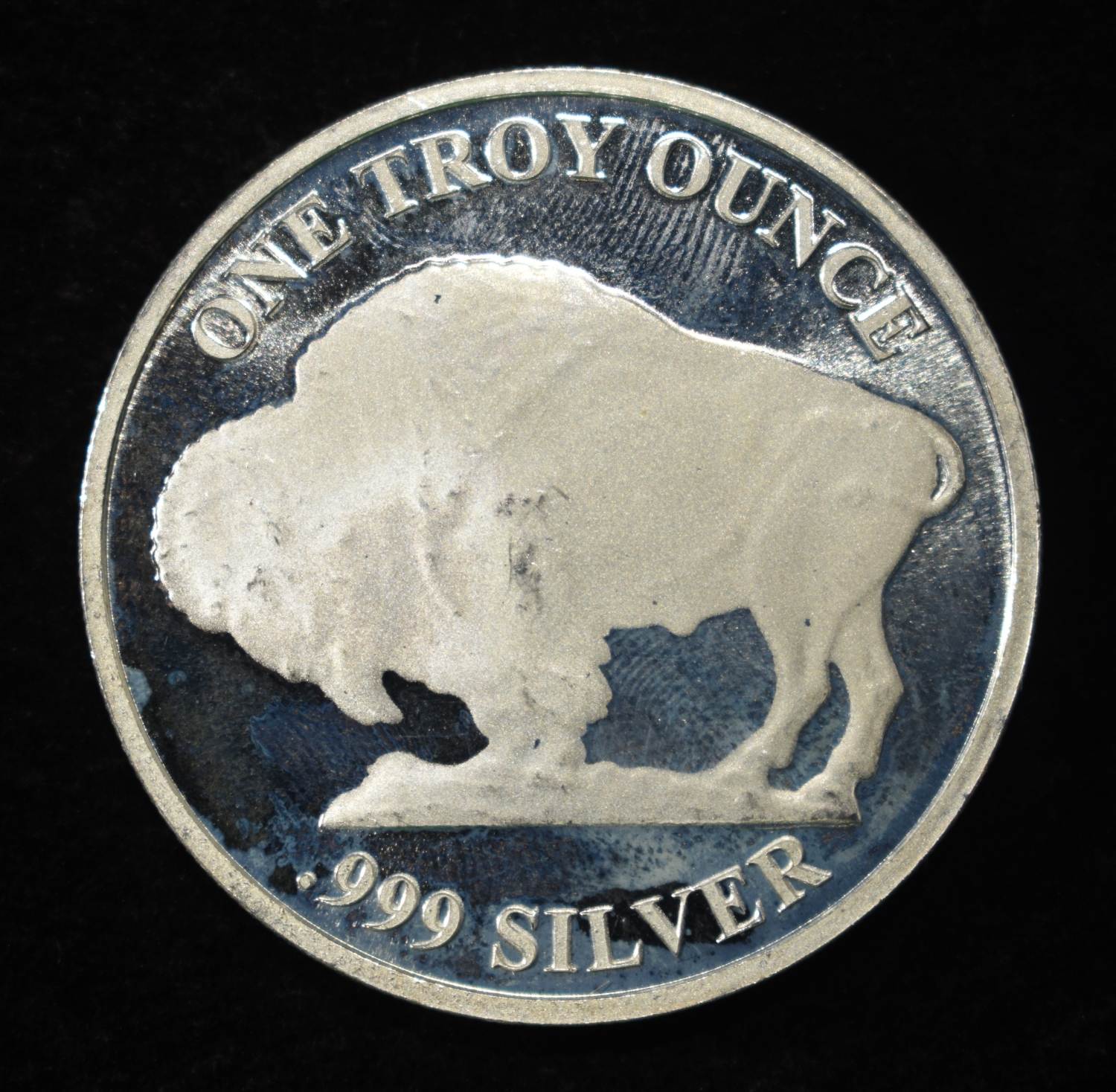 1 OZ .999 SILVER PROOF ROUND