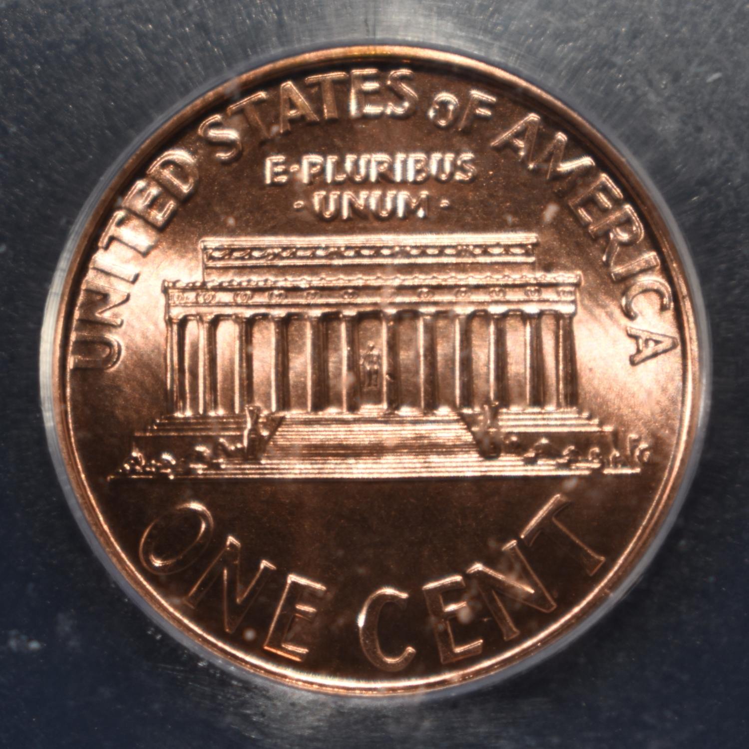 1995-D LINCOLN MEMORIAL CENT ICG MS69 RD