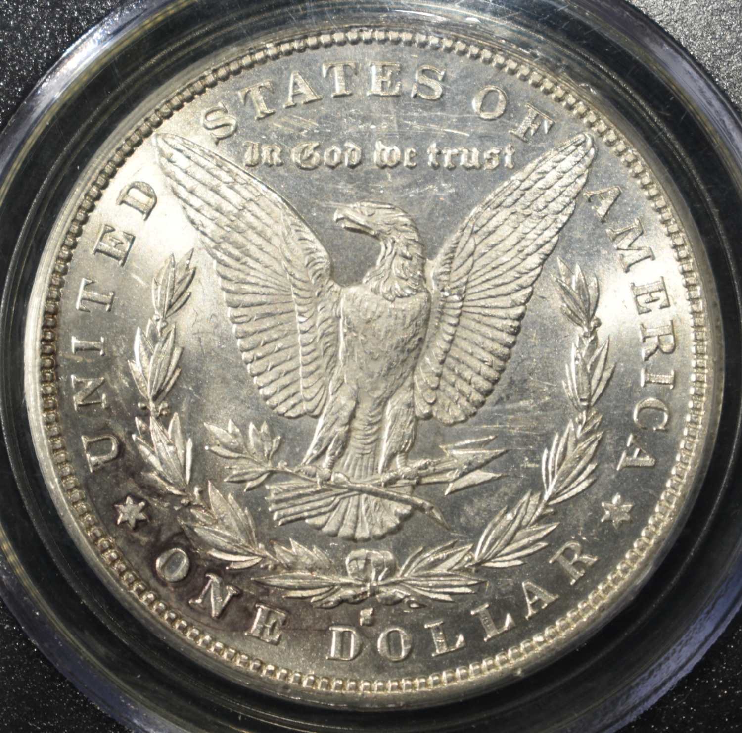 1883-S MORGAN DOLLAR PCGS MS-61
