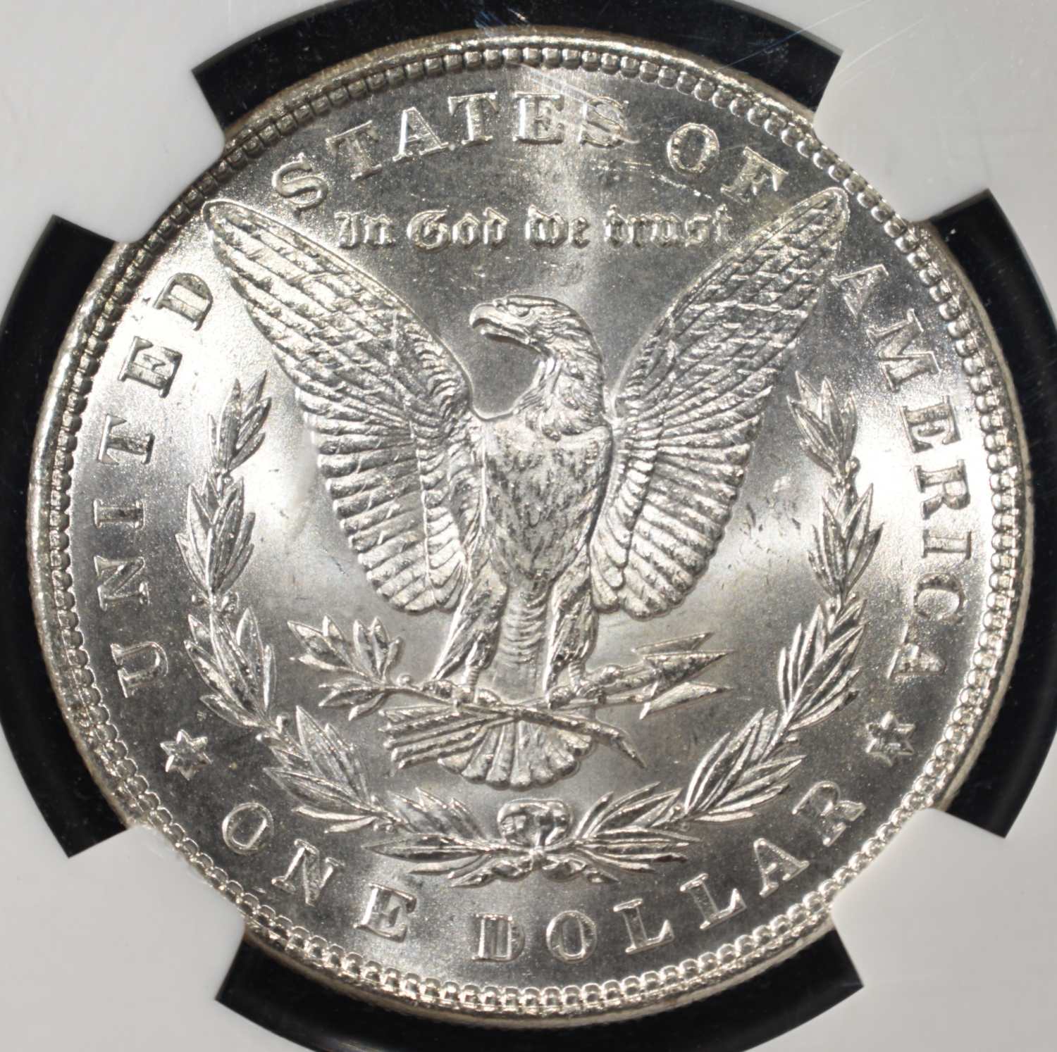 1887 MORGAN DOLLAR NGC MS-63 OLATHE HOARD