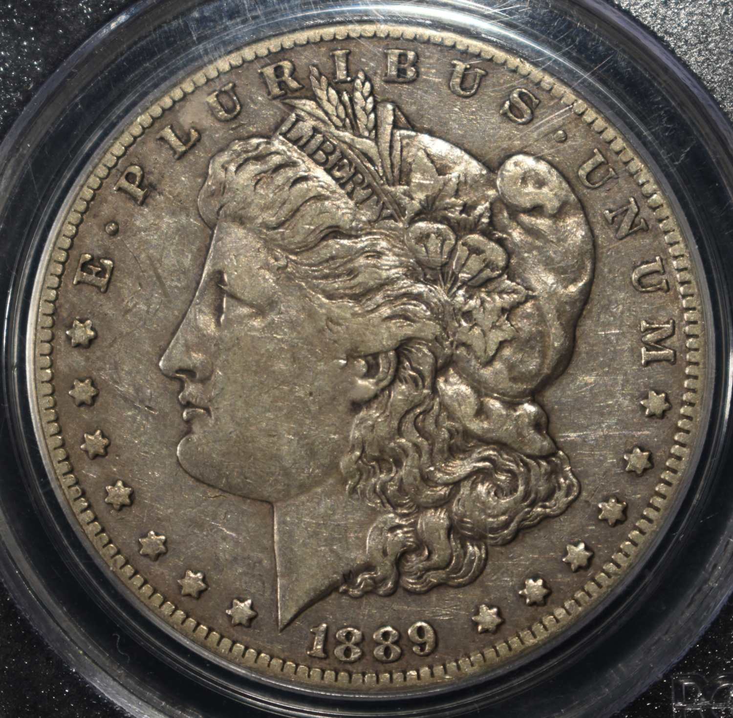 1889-CC MORGAN DOLLAR PCGS XF-40