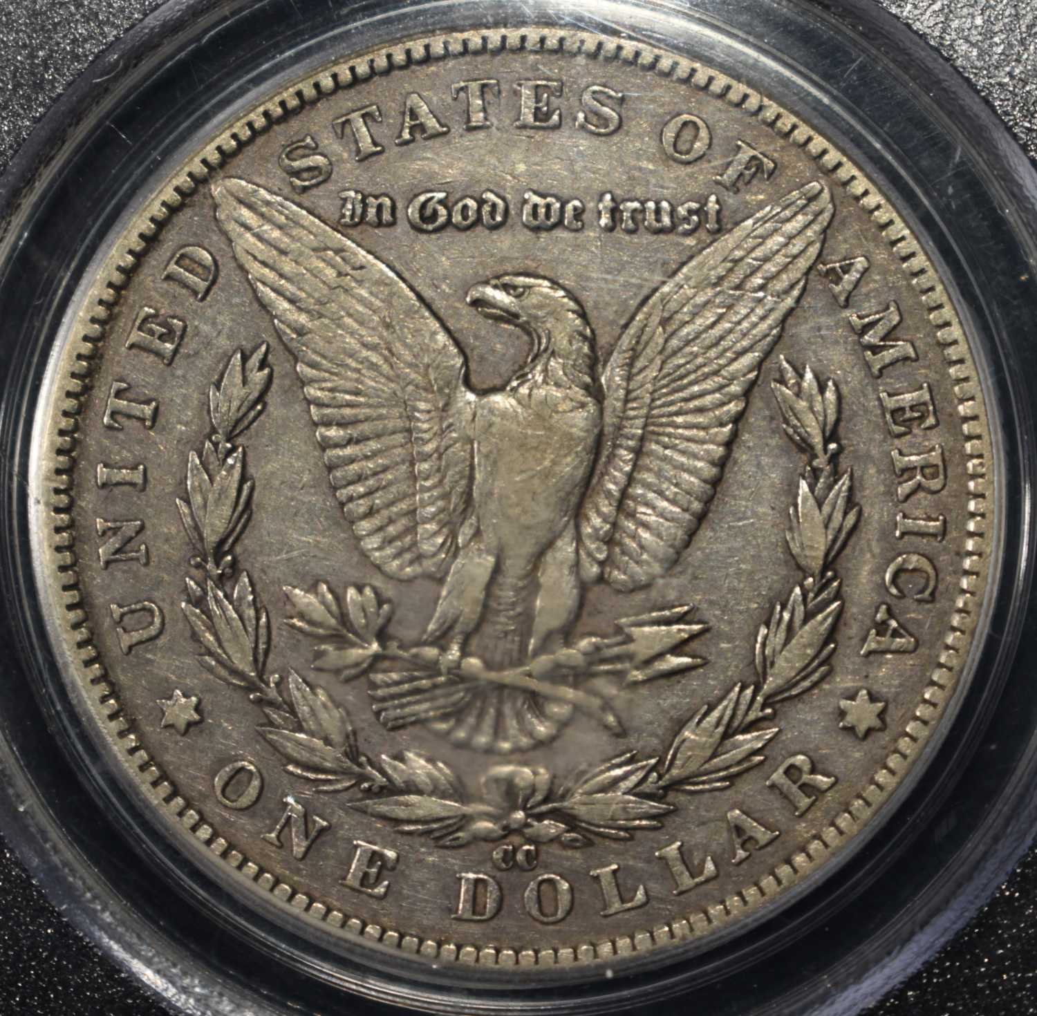 1889-CC MORGAN DOLLAR PCGS XF-40