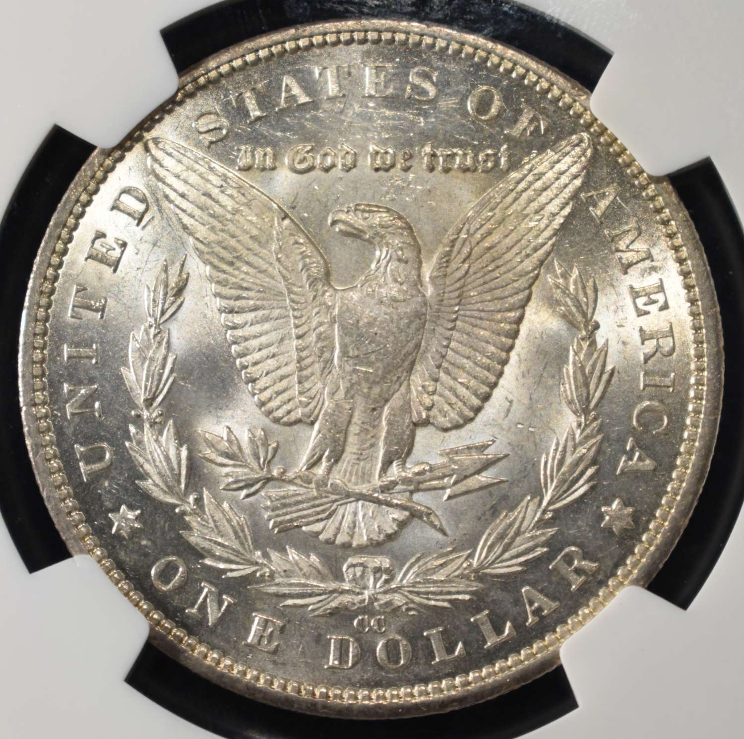 1893-CC MORGAN DOLLAR NGC MS-61