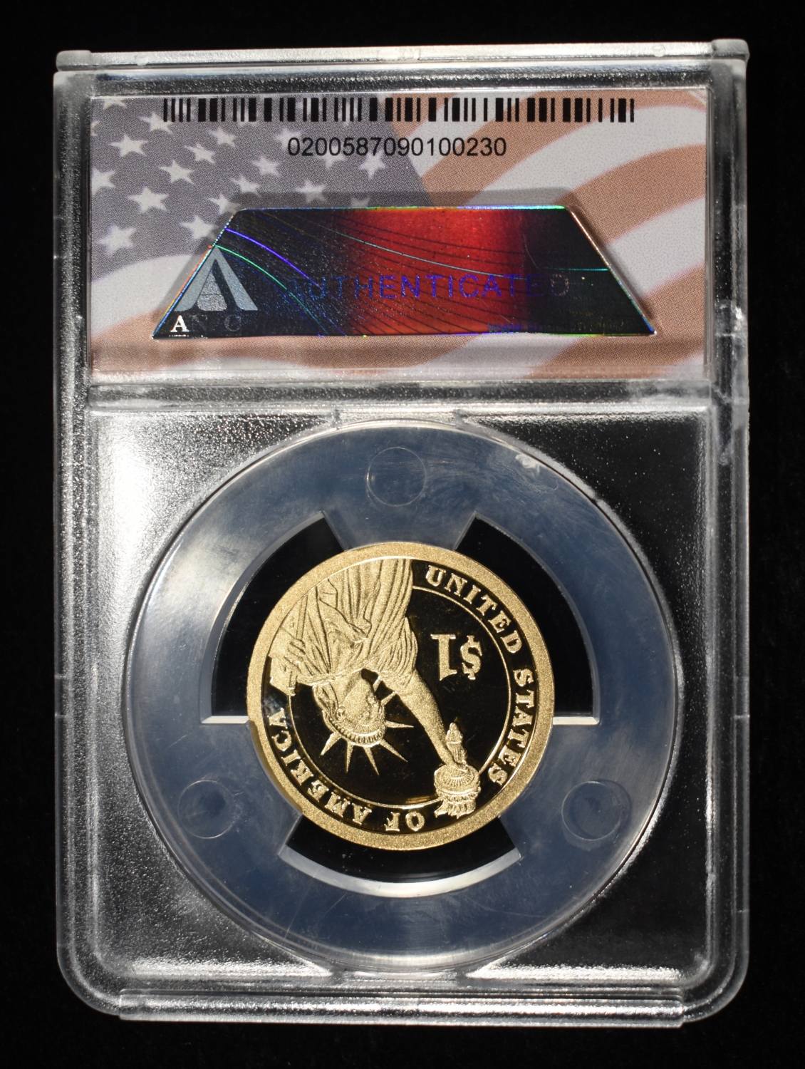 2012-S $ GROVER CLEVELAND ANACS PR70 DCAM