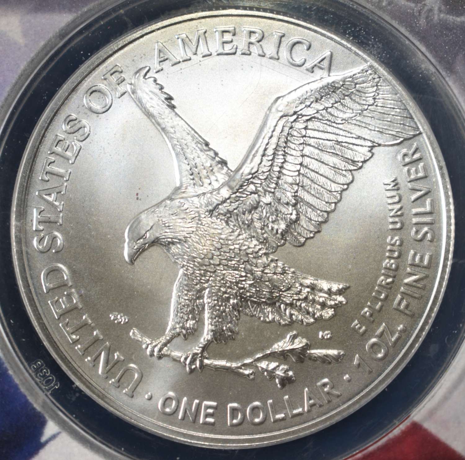2021 AMERICAN SILVER EAGLE ANACS MS70 TYPE2