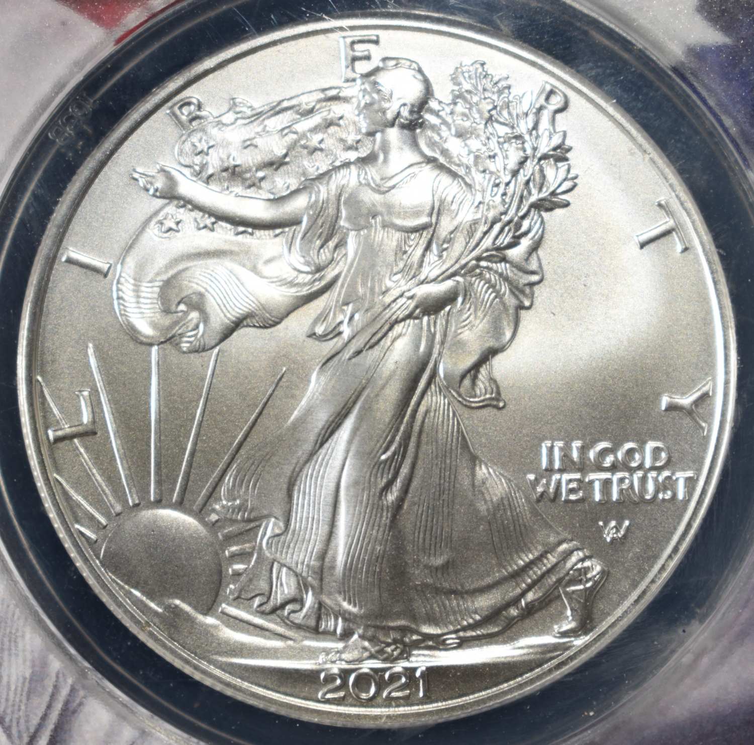 2021 AMERICAN SILVER EAGLE ANACS MS70 TYPE2