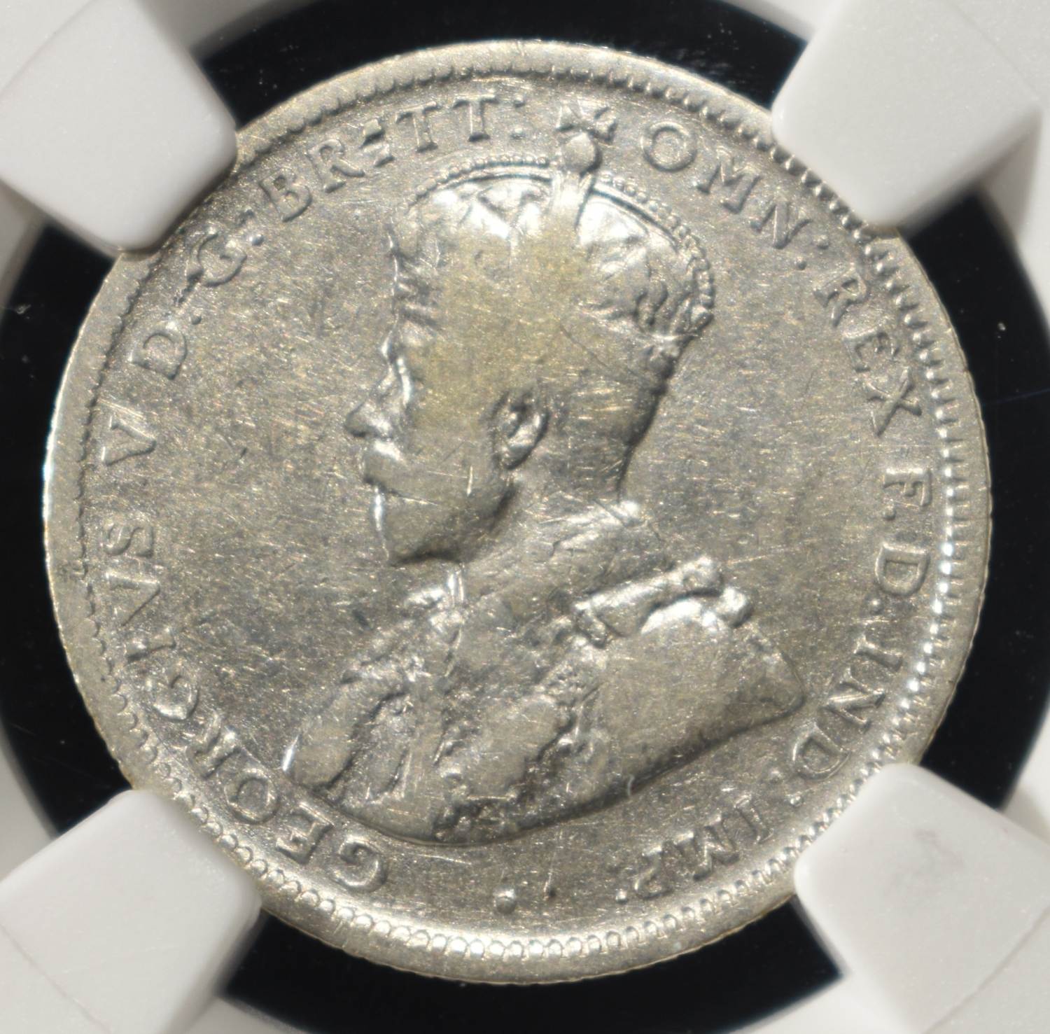 1921(S) AUSTRALIA 1S NGC FINE DETAIL CLEANED