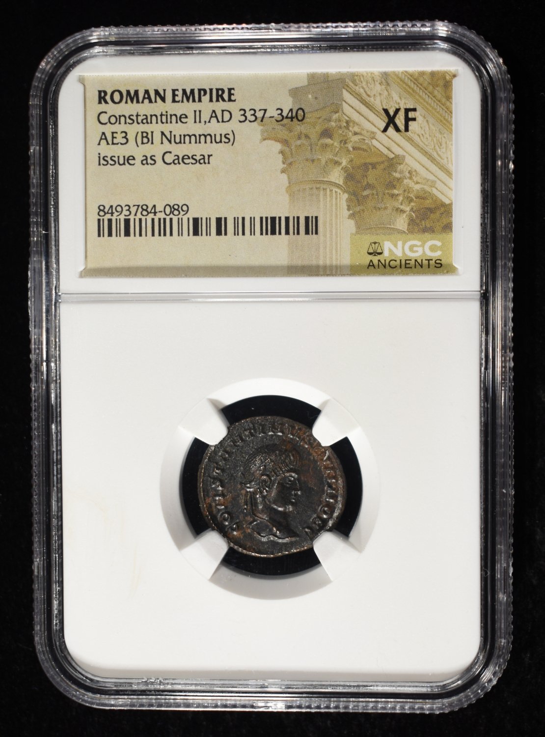 CONSTANTINE II, AD 337-340 NGC XF