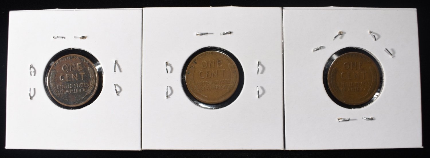 1915-P,D&S WHEAT CENTS